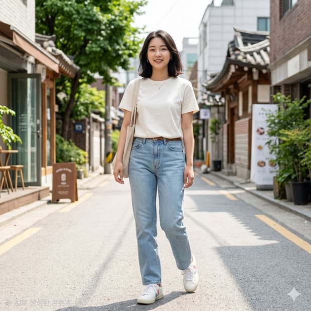 리바이스 프리미엄 501 오리지널 연청 데님 팬츠 