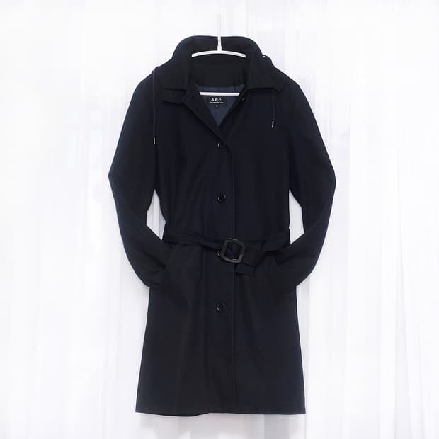 아페쎄 (A.P.C) 후디드 코튼 프렌치 코트자켓 (XS / 85-90)