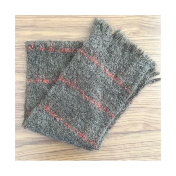 요지 야마모토 모헤어 머플러