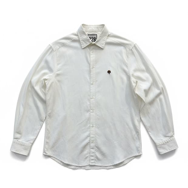 푸시버튼 P2B 화이트 셔츠