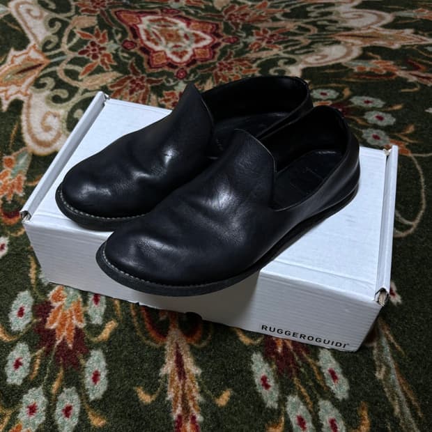 guidi calf full grain slip