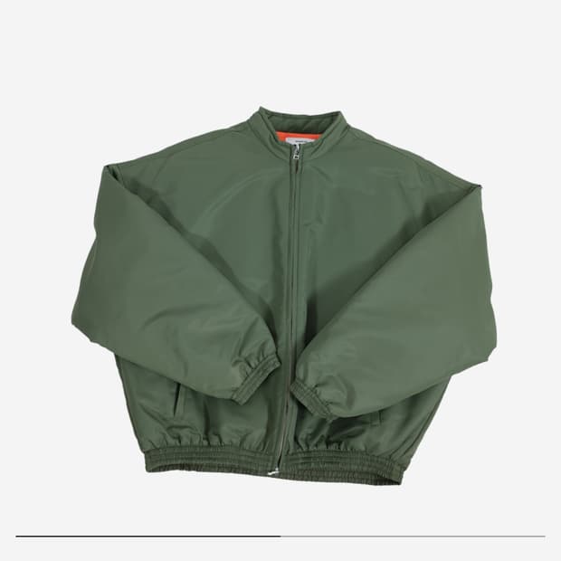 논노드 러스터 봄버 재패니즈 새틴 카키