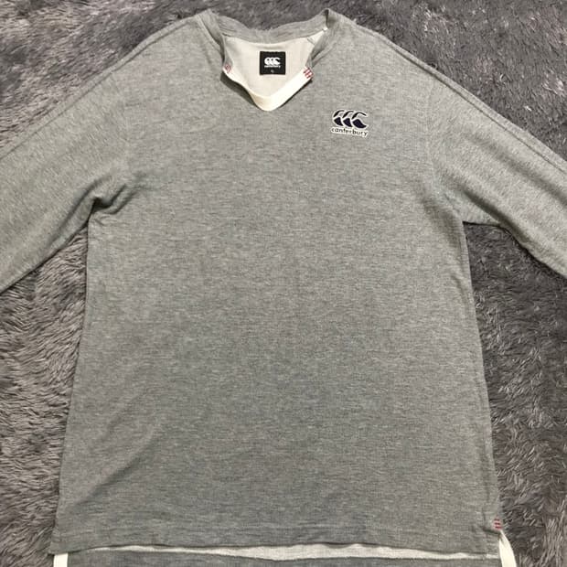 [[XL, 일본판] 켄터베리(CANTERBURY) 긴팔티셔츠@885