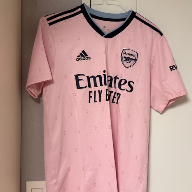 아스날 유니폼 핑크 사이즈 M