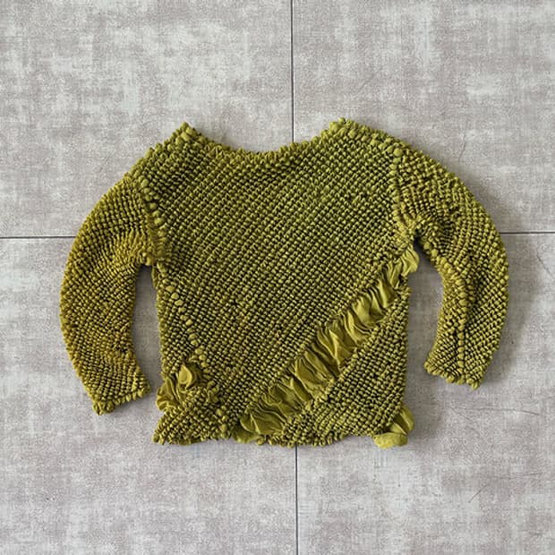 shirring texture top