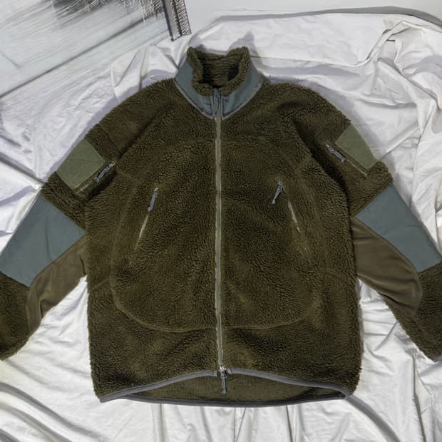 JS Homestead 택티컬 보아 플리스 자켓 밀리터리 저널 스탠다드