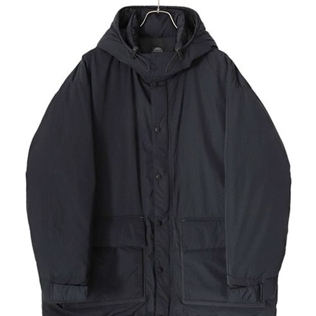 포터 클래식 쉰 나일론 다운 재킷 블랙 2