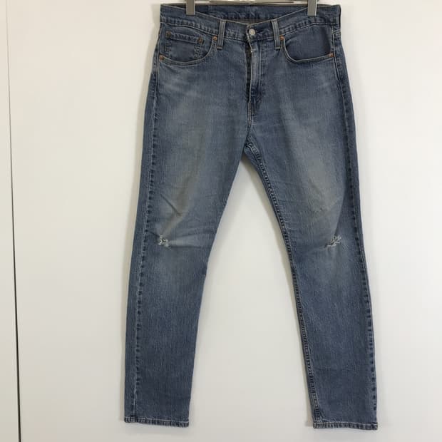 리바이스 502 중청 데님 스판청바지 [32x32]