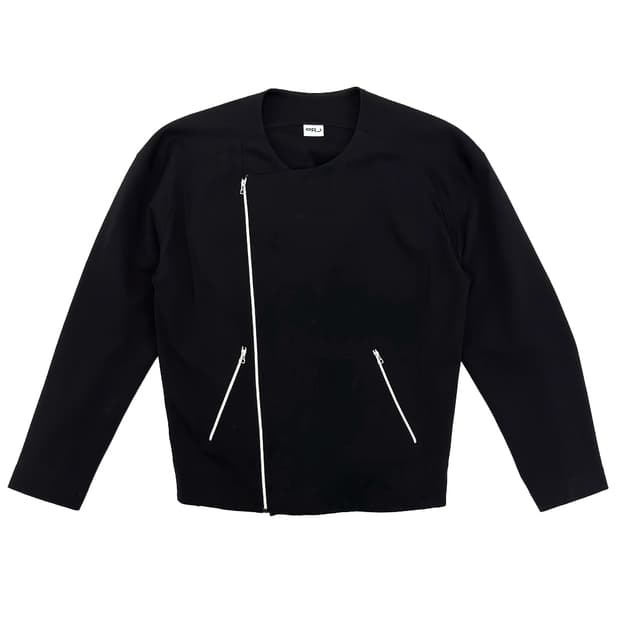 Issey Miyake ORJ Asymmetrical Zip Jacket