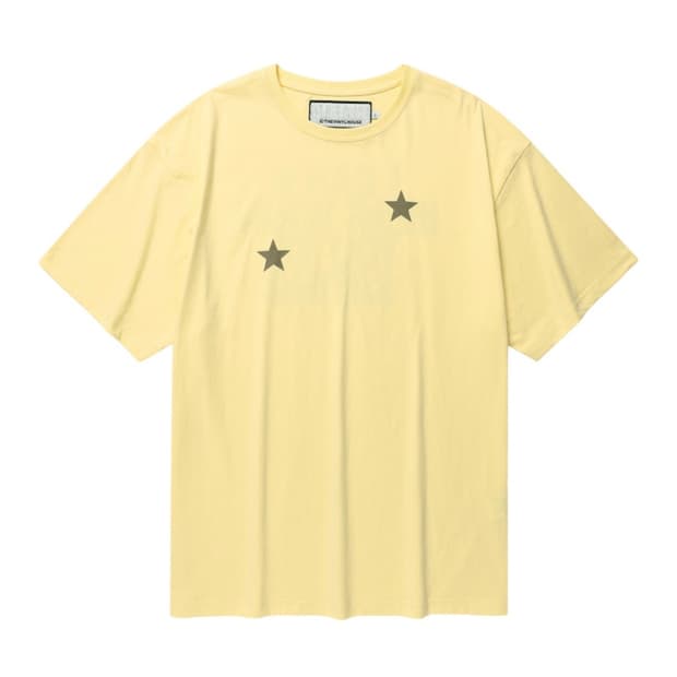 더바이닐하우스 STAR TEE YELLOW M