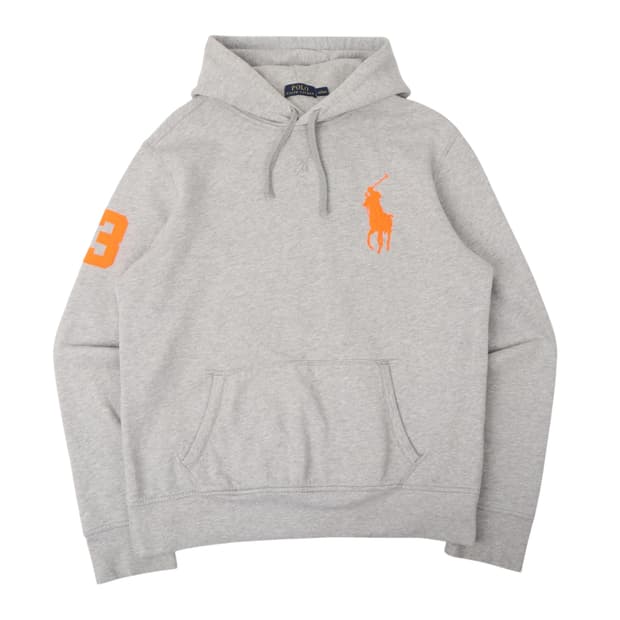 폴로 랄프로렌 그레이 빅포니 후드티