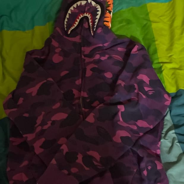 베이프 샤크후드 퍼플