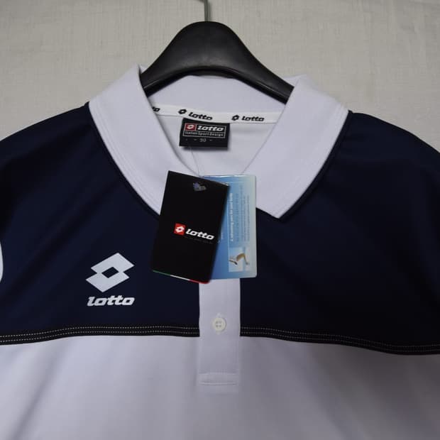 로또 반팔 카라티 90 (네이비/화이트)