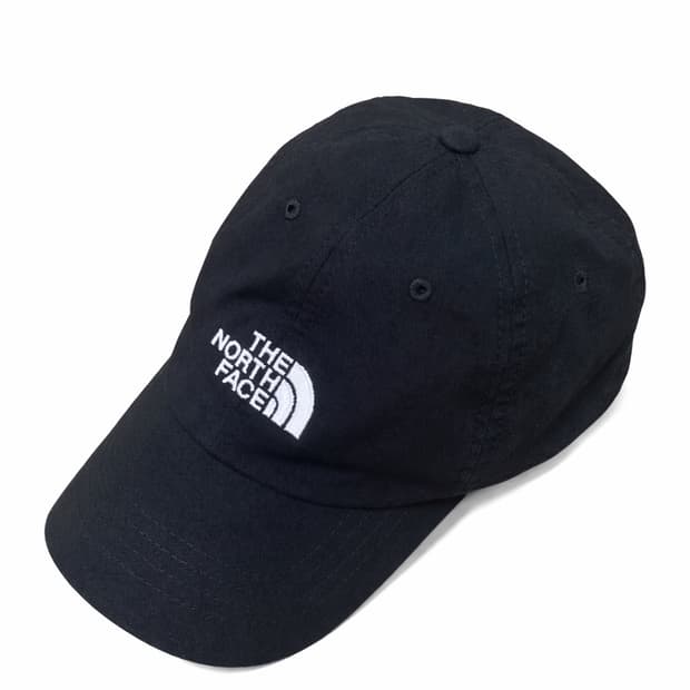 노스페이스 블랙 볼캡 모자