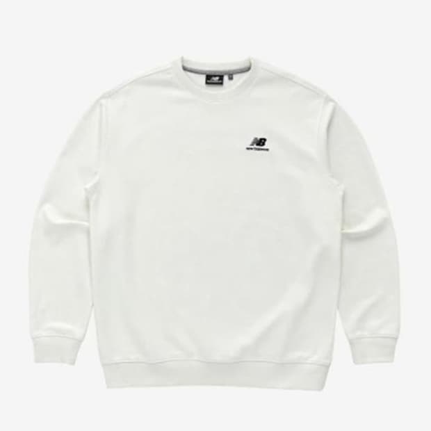 뉴발란스 아이보리 맨투맨