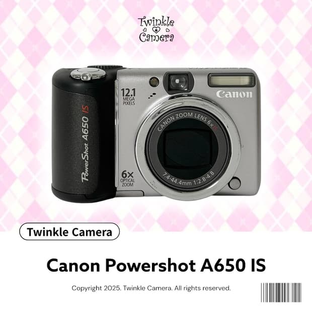 (모모디카✨) Canon Powershot 캐논 파워샷 A650 IS
