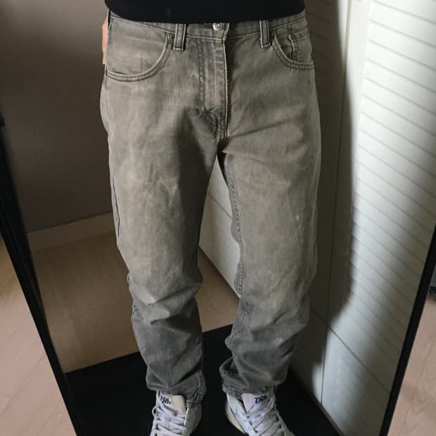 빈티지 리바이스 508 그레이