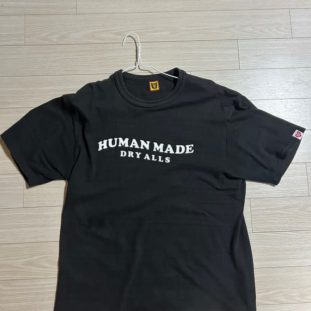 휴먼메이드 오리 블랙 L