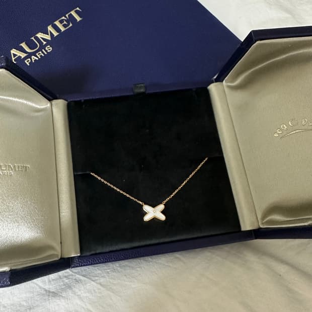 쇼메 주 드 리앙 펜던트 로즈골드 목걸이