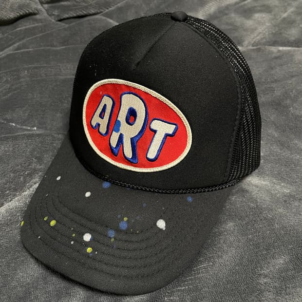 [OS] 메이드원 아트 트러커캡 블랙