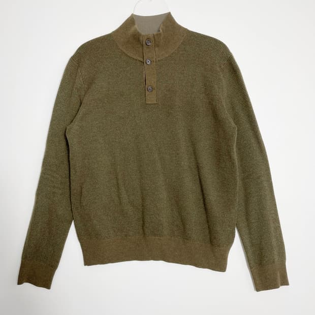 D2 폴로 랄프로렌 하프버튼 니트 M사이즈