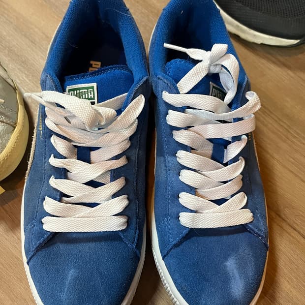 푸마 스웨이드 스니커즈 250mm