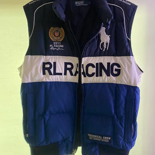 폴로 패딩 빅포니 패딩조끼 xl