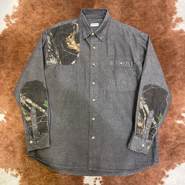 90’s Konka 헌팅셔츠