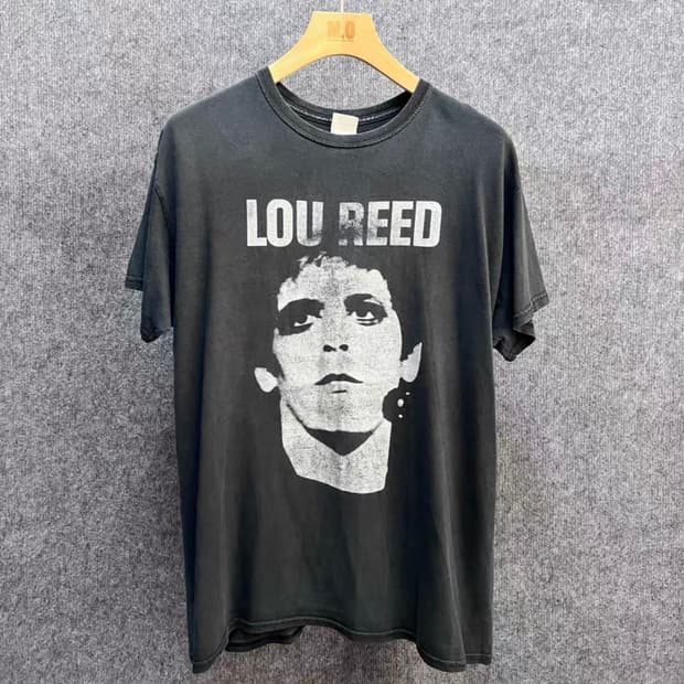 빈티지 00s Lou Reed 티셔츠