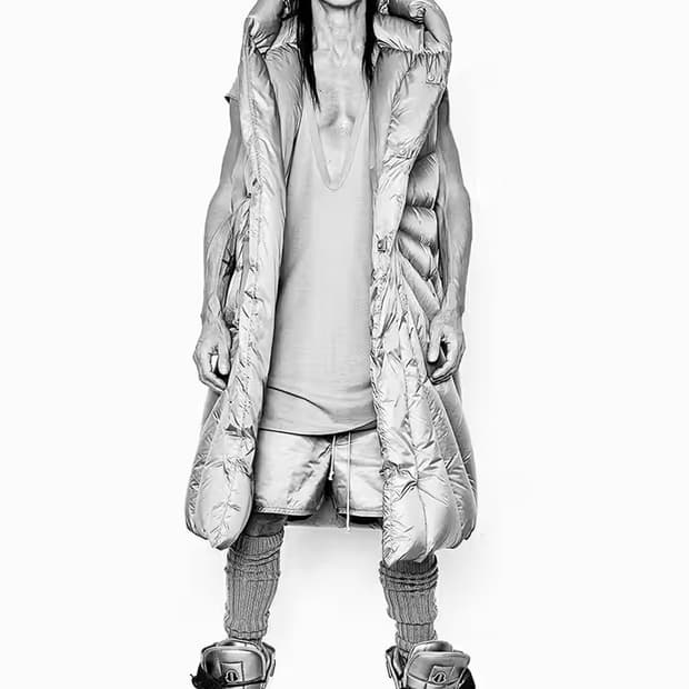 릭 오웬스 x 몽클레르 다운베스트 20FW