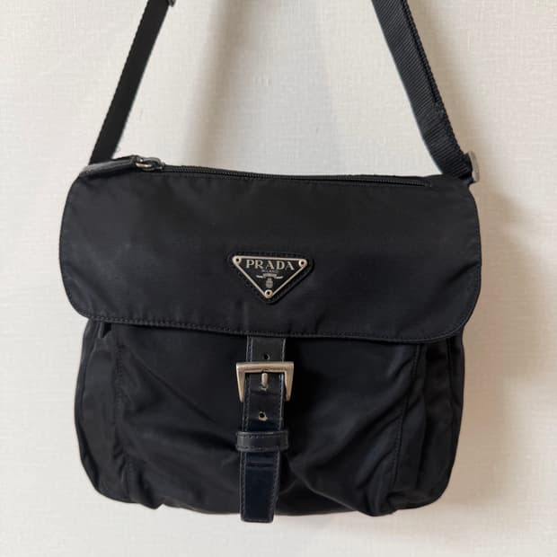 정품 프라다 포코노 나일론 주우재백 메신저백 크로스백 숄더백