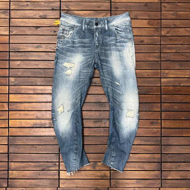 지스타 로우 트위스트 커팅 포인트 데님 (32)  