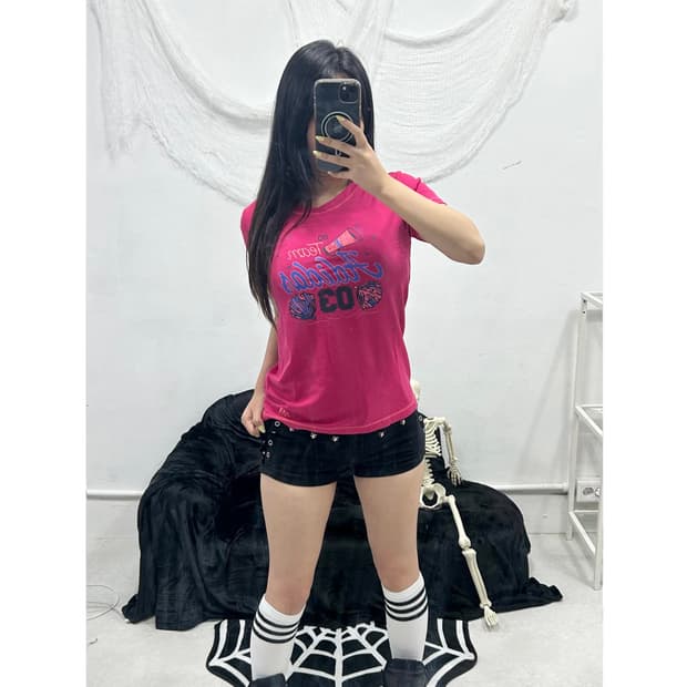 ADIDAS CHEERLEADER T-SHIRT