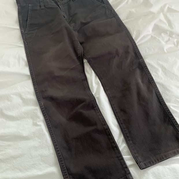 꼼데가르송 옴므 브라운 팬츠