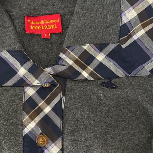 비비안웨스트우드 레드라벨 가디건 빈티지