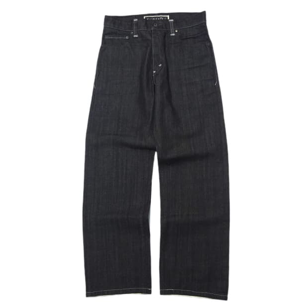 리바이스 00s 569 루즈 스트레이트 블랙 데님 팬츠