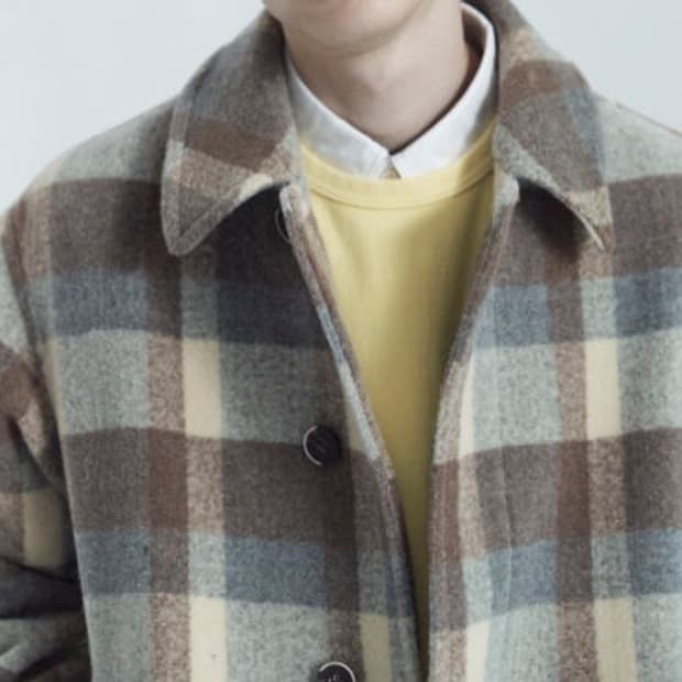 [새상품] HGS 울 코트 COATOR-B M사이즈