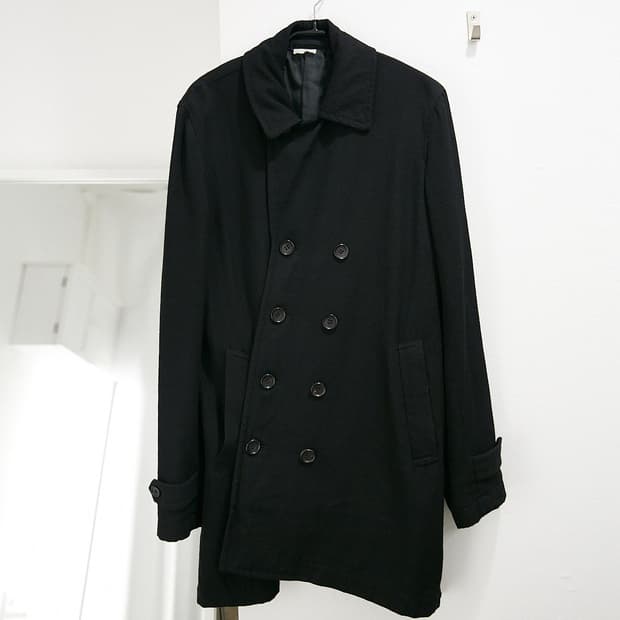 Unbalanced Pea Coat