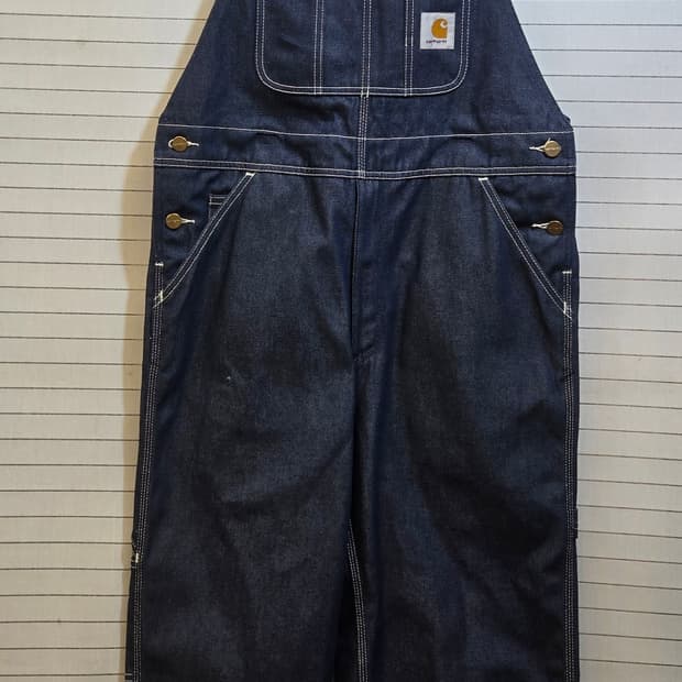 칼하트 데님 오버롤 스스끼