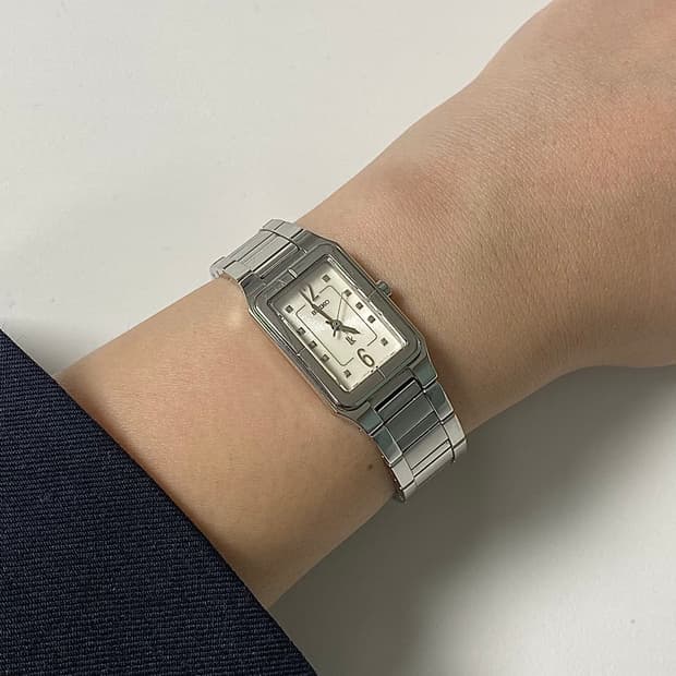 Seiko 세이코 lk 루키아 스퀘어 쿼츠 레이디스