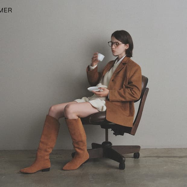 오로 스웨이드 자켓