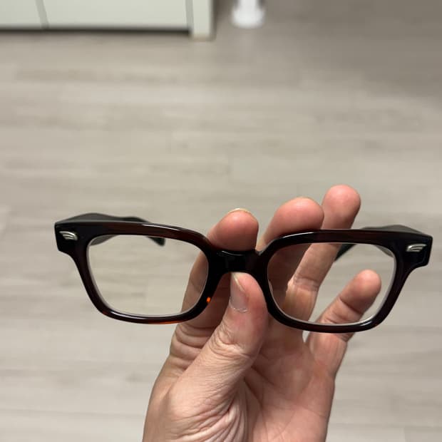 백산안경 데코 브라운