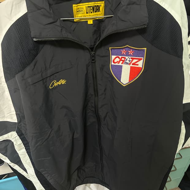 코르테이즈 슈쿠 자켓 프랑스 (네이비&화이트)