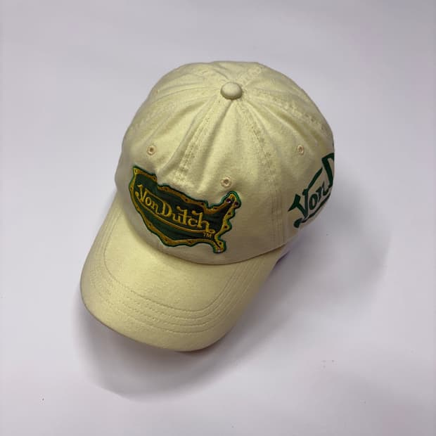 Von Dutch 본더치 빈티지 아이보리 볼캡