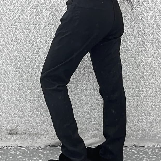 폴로 랄프로렌 캐주얼 모던시크 흑청 데님팬츠 29인치 C09681