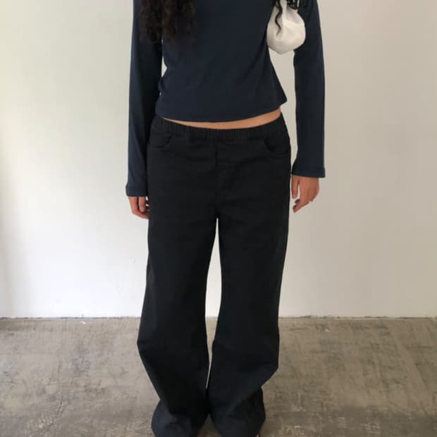 thigsandstuff 띵스앤스터프 코튼 팬츠
