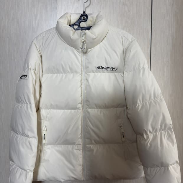 디스커버리 패딩 반슬리 고프코어 다운 (IVORY)