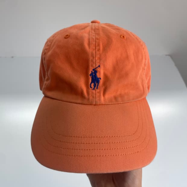 Polo  폴로 랄프로렌 오렌지 볼캡