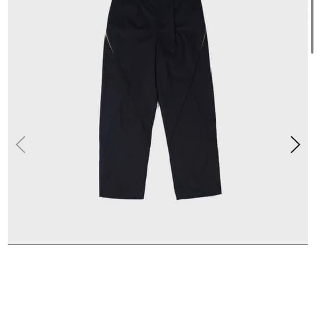 [3] 강정석 컨실드 트라우저 네이비