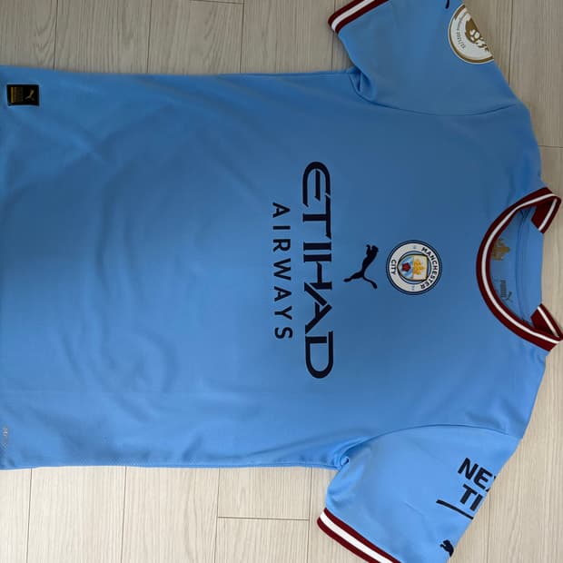 22-23 맨시티 트레블 필 포든 풀마킹 유니폼 M